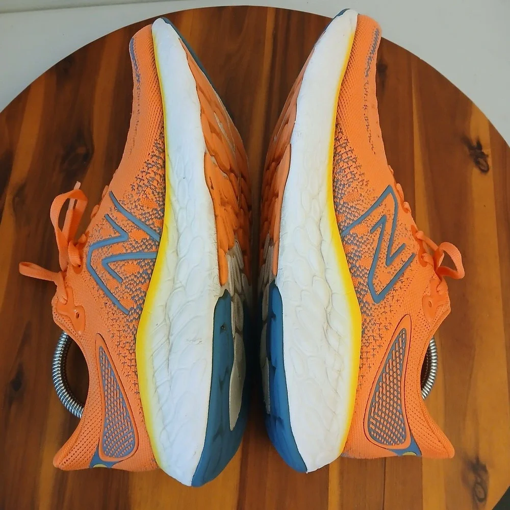 New Balance Fresh Foam 1080v12 Womens 9.5 Orange Running Shoes Sneakers